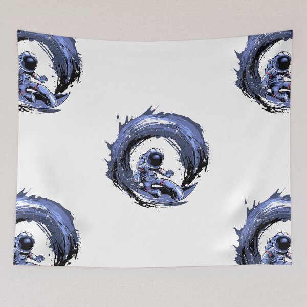Item preview, Astronaut Universe Surfer designed and sold by Urimagery.