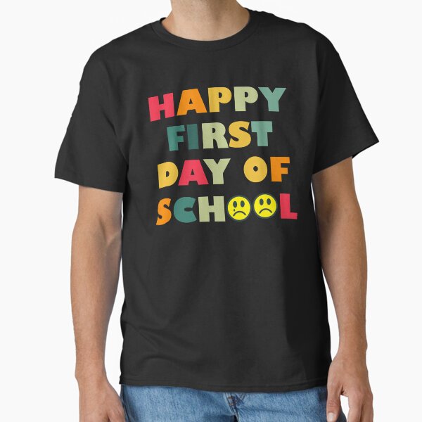 Item preview, funny happy first day of school designed and sold by Lily Art.