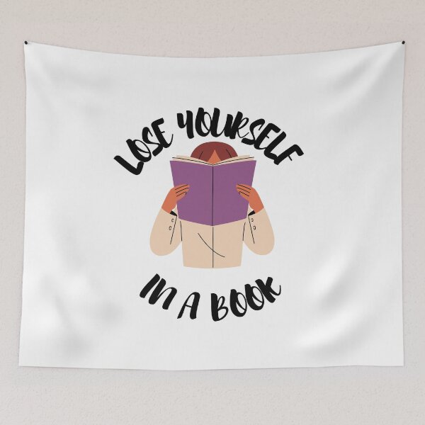 Item preview,  lose yourself in a book gifts for book addicts ,lovers  designed and sold by seriesxanime.