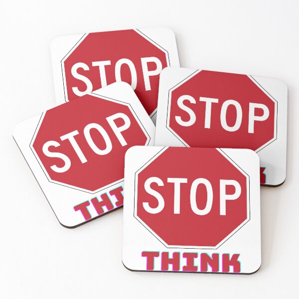 Item preview, Stop think  designed and sold by Rickido.