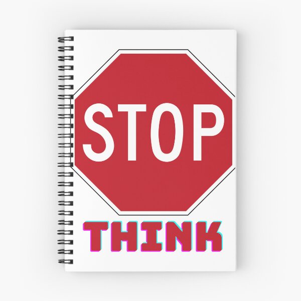 Item preview, Stop think  designed and sold by Rickido.