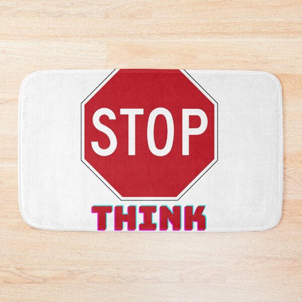 Item preview, Stop think  designed and sold by Rickido.