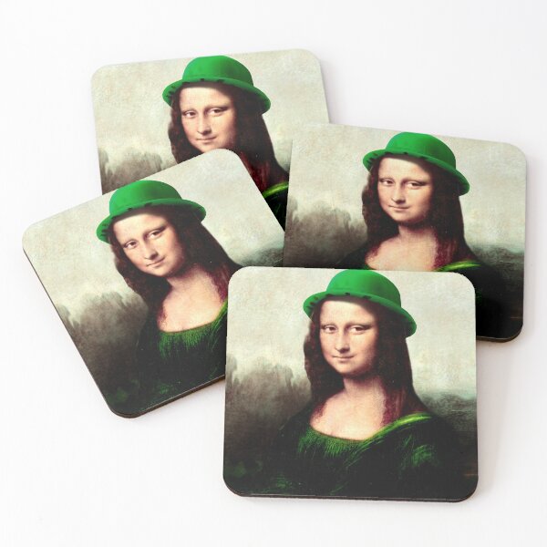 Item preview, Lucky Mona Lisa - St Patrick's Day designed and sold by Gravityx9.
