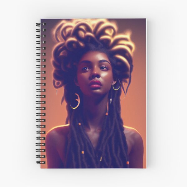 Item preview, Soul Natural Hair Dreadlocks Portrait Art designed and sold by LocFestNYC.