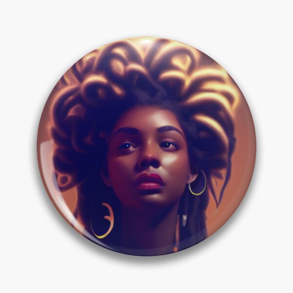 Item preview, Soul Natural Hair Dreadlocks Portrait Art designed and sold by LocFestNYC.