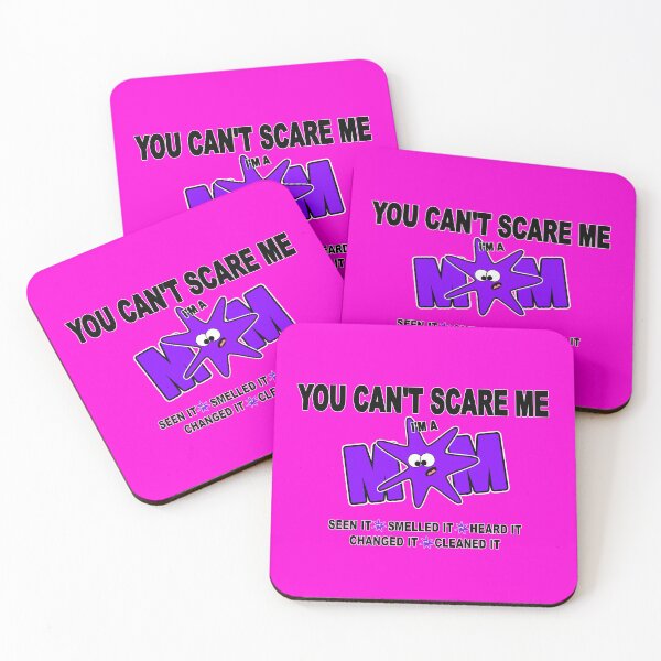Item preview, YOU CAN'T SCARE ME I'M A MOM in purple designed and sold by BestStuffDepot.