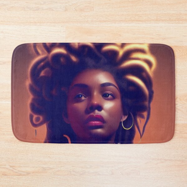 Item preview, Soul Natural Hair Dreadlocks Portrait Art designed and sold by LocFestNYC.
