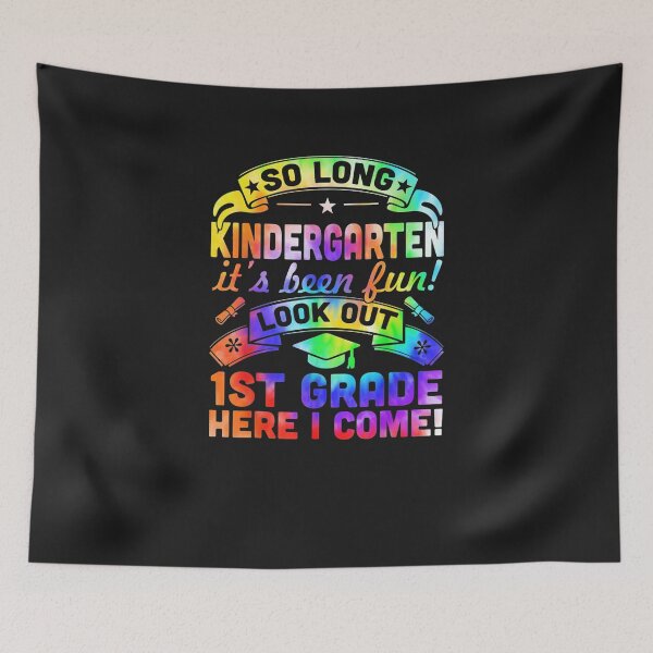 Item preview, So Long Kindergarten 1st Grade designed and sold by nezymakeup.
