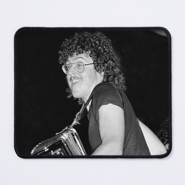 Item preview, Weird Al Yankovic - BW Photograph designed and sold by ConcertImages.