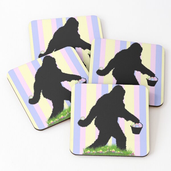 Item preview, Gone Easter Squatchin with Pastel Background designed and sold by Gravityx9.