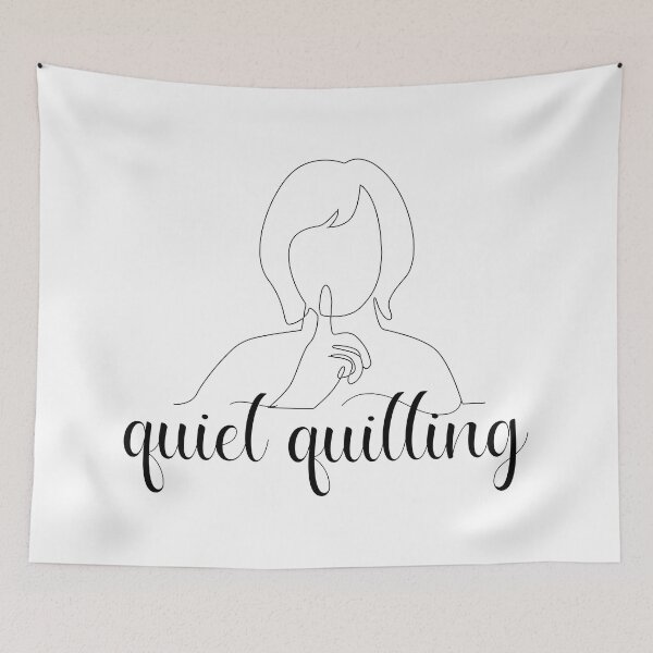 Item preview, Quiet Quitting Funny Meme designed and sold by FirstCheck.