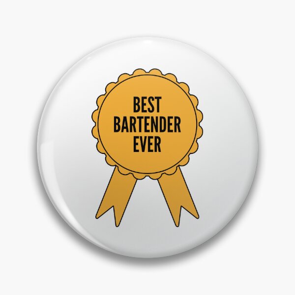 Item preview, Best Bartender Ever Gold Medal Achievement designed and sold by SVPOD.