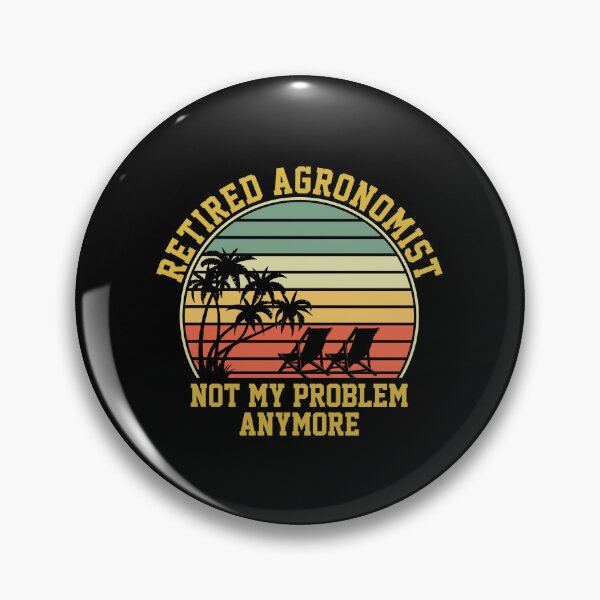 Item preview, Retired Agronomist Not My Problem Anymore: Agronomy Funny Agronomist Retirement Gift designed and sold by Adexyl.
