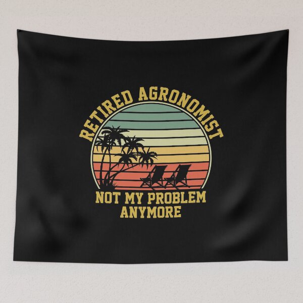 Item preview, Retired Agronomist Not My Problem Anymore: Agronomy Funny Agronomist Retirement Gift designed and sold by Adexyl.