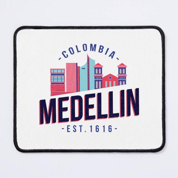 Item preview, Medellin Colombia Skyline Logo designed and sold by Timcito.