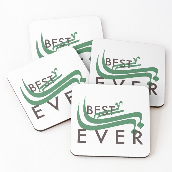 Item preview, Vector Illustration of "Best Baba Ever" in Arabic and English designed and sold by RED by Arcanum Studio.