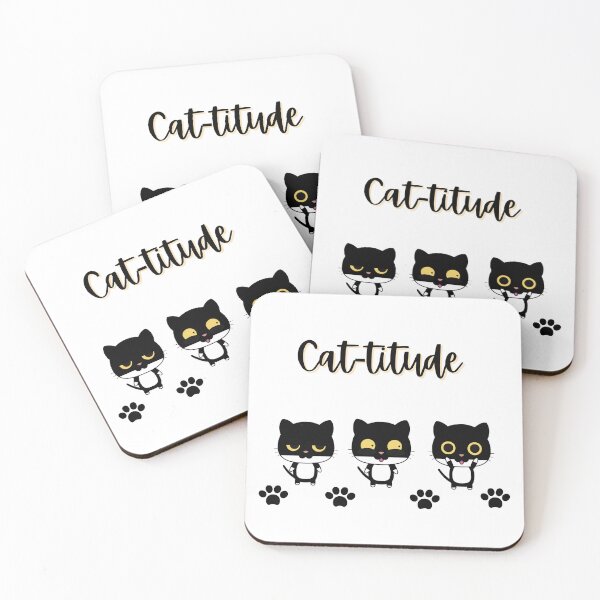 Item preview, Cat-titude designed and sold by ThoughtfulyCute.
