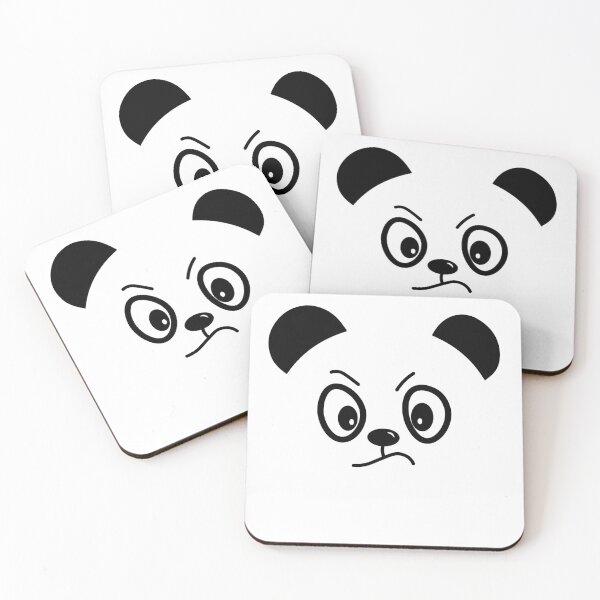 Item preview, Angry panda bear designed and sold by SherabArts.