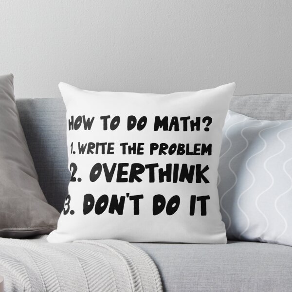 Item preview, How To Do Math Parody designed and sold by WWWOWZERS.