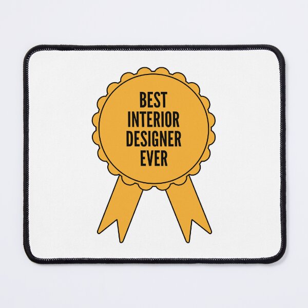 Item preview, Best Interior Designer Ever Gold Medal Achievement designed and sold by SVPOD.