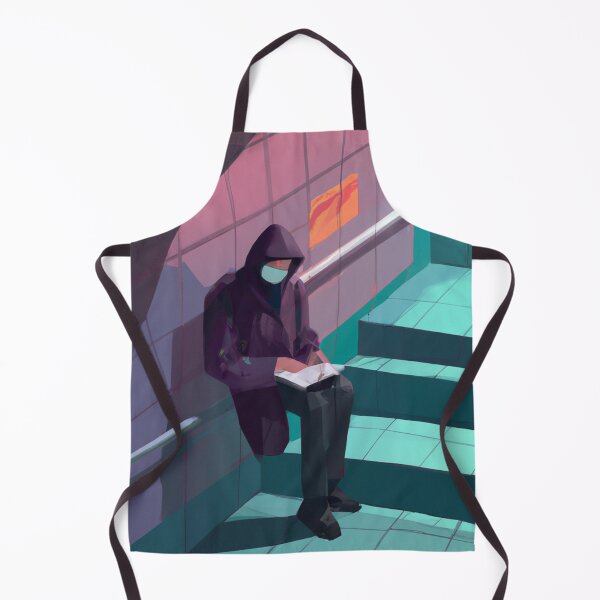 Item preview, Reading a Book on a Metro Station designed and sold by Parag's Travel Shop.