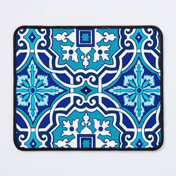 Item preview, Sicilian tiles,mediterranean,blue tiles ,lemons  designed and sold by MariaMarinova.