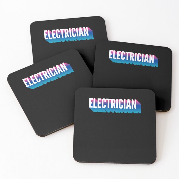 Item preview, Electrician With Long Gradient Shadow designed and sold by SVPOD.