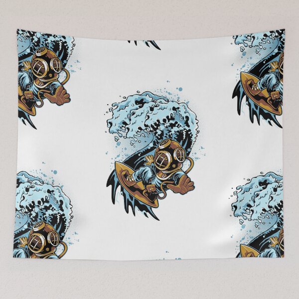 Item preview, Deep Water Surfer designed and sold by Urimagery.