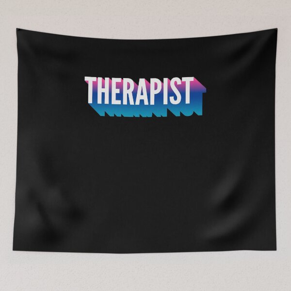 Item preview, Therapist With Long Gradient Shadow designed and sold by SVPOD.
