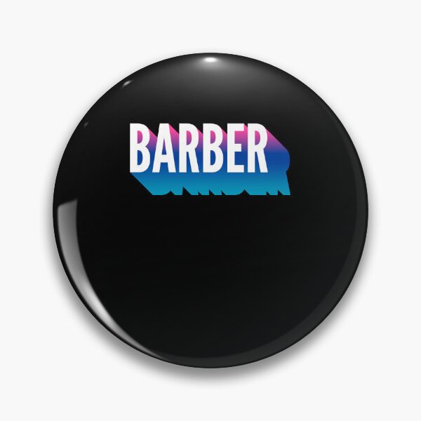 Item preview, Barber With Long Gradient Shadow designed and sold by SVPOD.