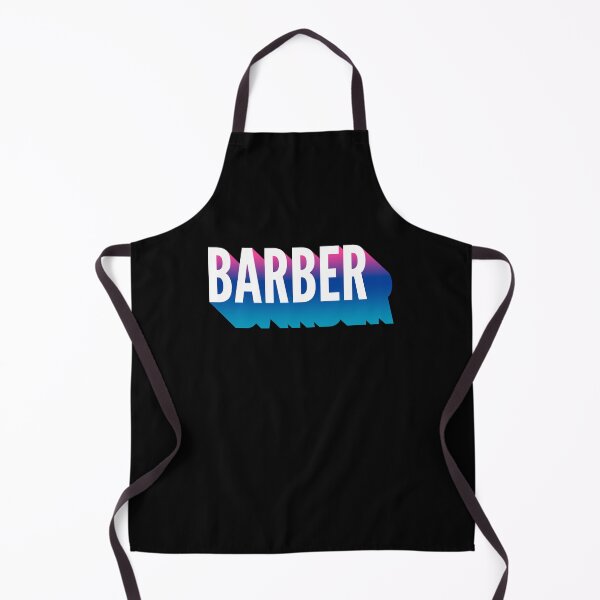 Item preview, Barber With Long Gradient Shadow designed and sold by SVPOD.