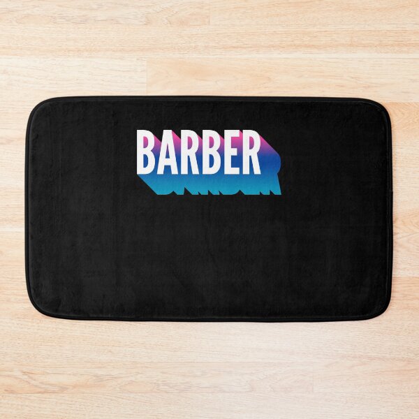 Item preview, Barber With Long Gradient Shadow designed and sold by SVPOD.