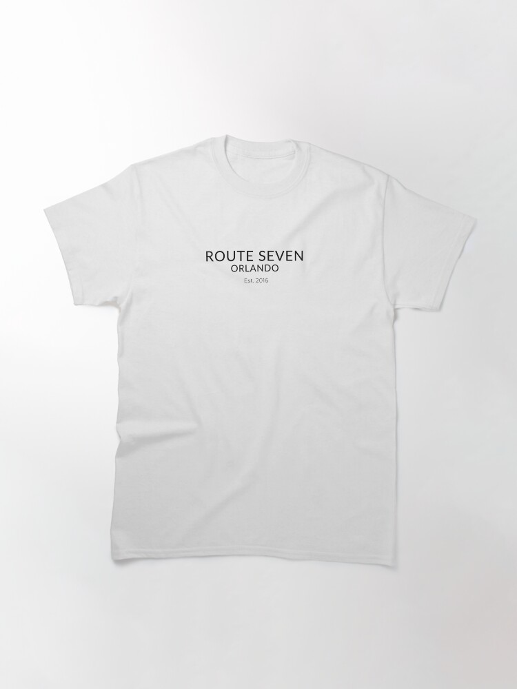Thumbnail 2 of 7, Classic T-Shirt, Lux Route 7 Orlando designed and sold by Route7Orlando.