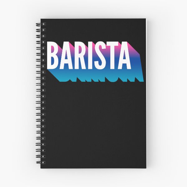 Item preview, Barista With Long Gradient Shadow designed and sold by SVPOD.