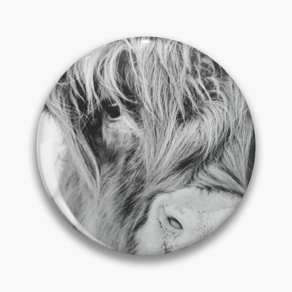Item preview, Highlander Cow in Black and White designed and sold by Sonny Vermeer.