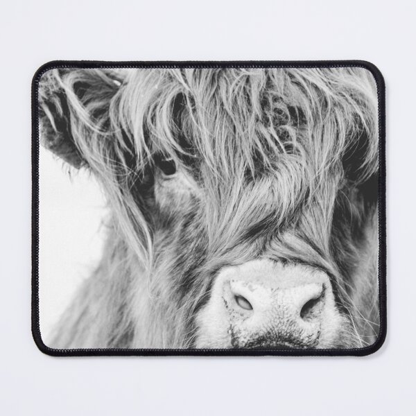 Item preview, Highlander Cow in Black and White designed and sold by Sonny Vermeer.