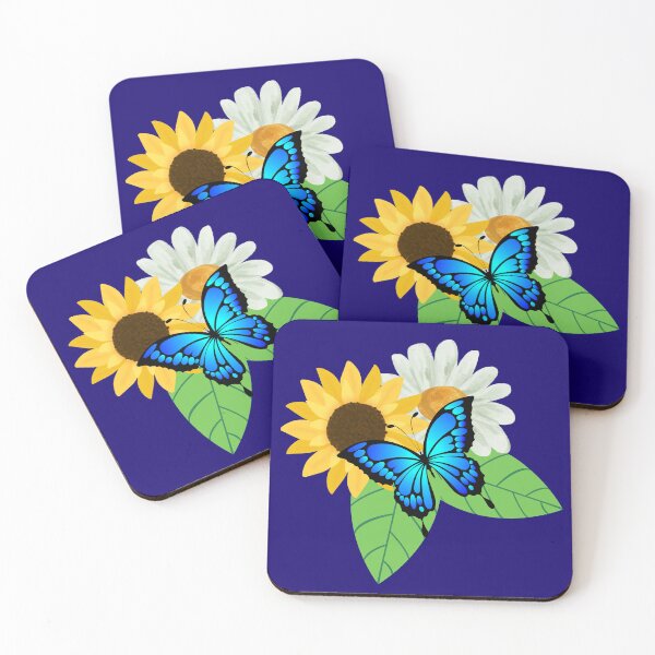 Item preview, Butterfly Flowers designed and sold by ThoughtfulyCute.