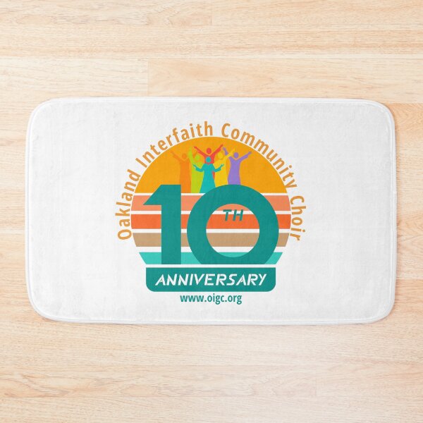 Item preview, OICC 10th Anniversary designed and sold by Oakland Interfaith Gospel Choir.