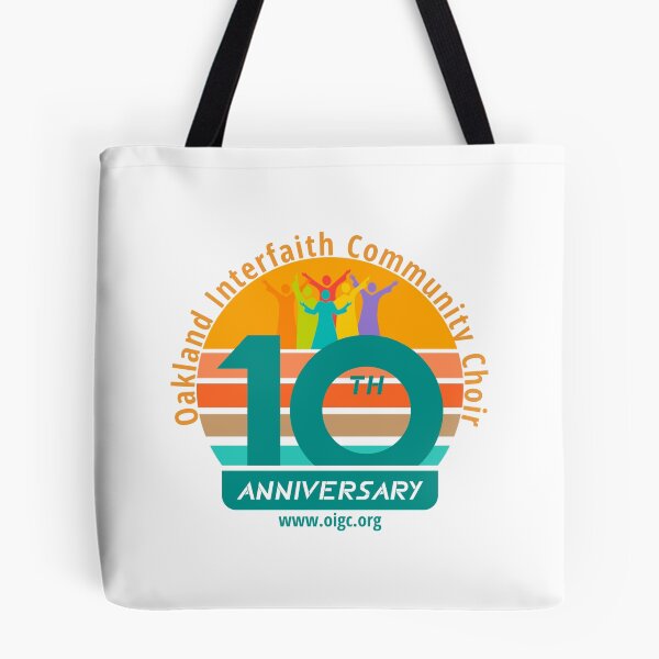 Item preview, OICC 10th Anniversary designed and sold by Oakland Interfaith Gospel Choir.