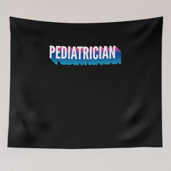 Item preview, Pediatrician With Long Gradient Shadow designed and sold by SVPOD.