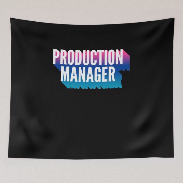 Item preview, Production Manager With Long Gradient Shadow designed and sold by SVPOD.