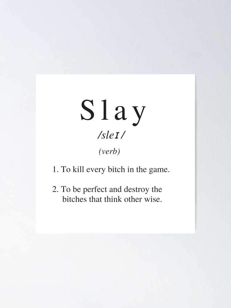 Slaying Definition | Sticker