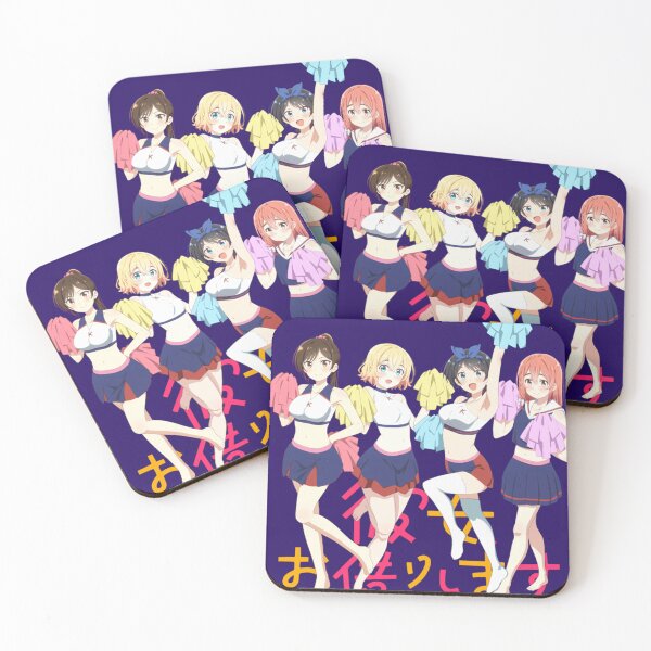 Item preview, Cute Cheerleaders - Kanojo Okarishimasu Anime designed and sold by AbuVodena.
