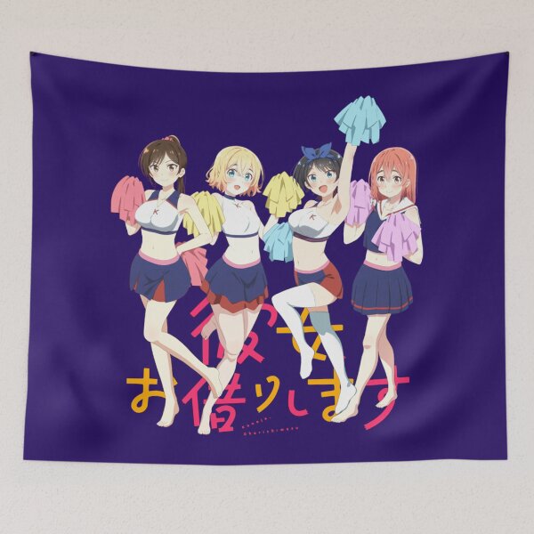 Artikelvorschau, Nette Cheerleader - Kanojo Okarishimasu Anime entworfen und verkauft von AbuVodena.