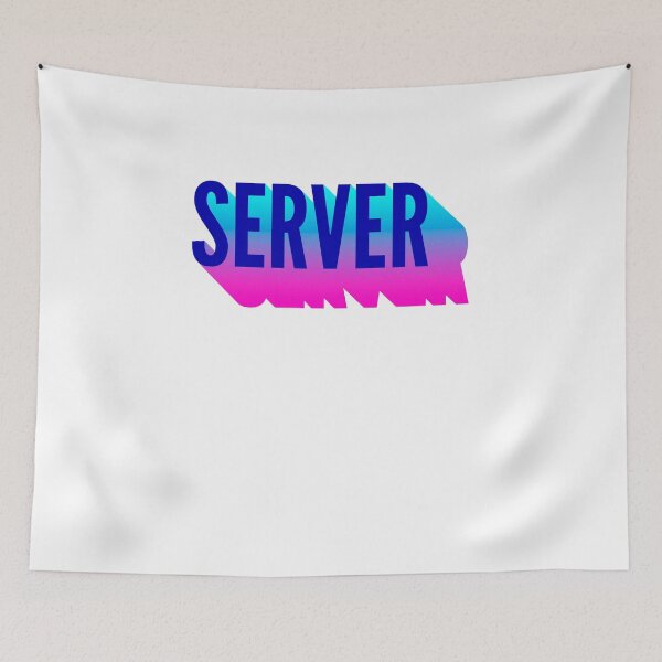 Item preview, Server With Long Gradient Shadow designed and sold by SVPOD.