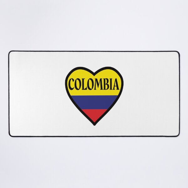 Item preview, COLOMBIA HEART FLAG designed and sold by Timcito.
