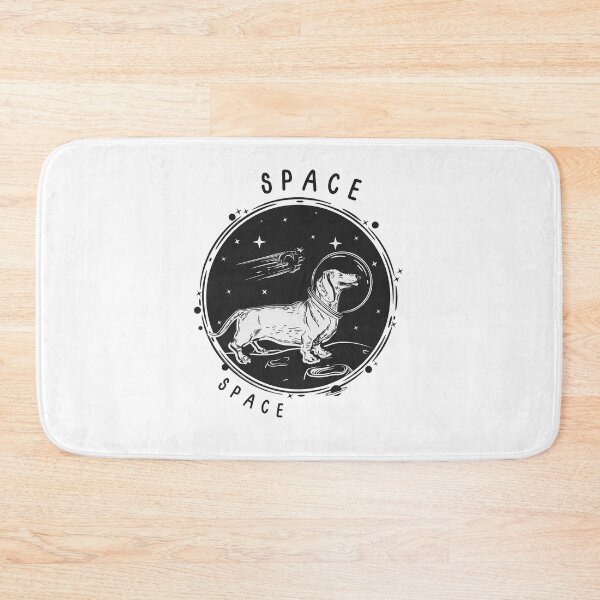 Item preview, Space earth travel Laika, first space dog cute design vintage space  designed and sold by Designandlove.