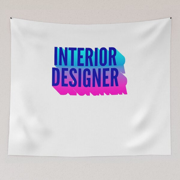 Item preview, Interior Designer With Long Gradient Shadow designed and sold by SVPOD.