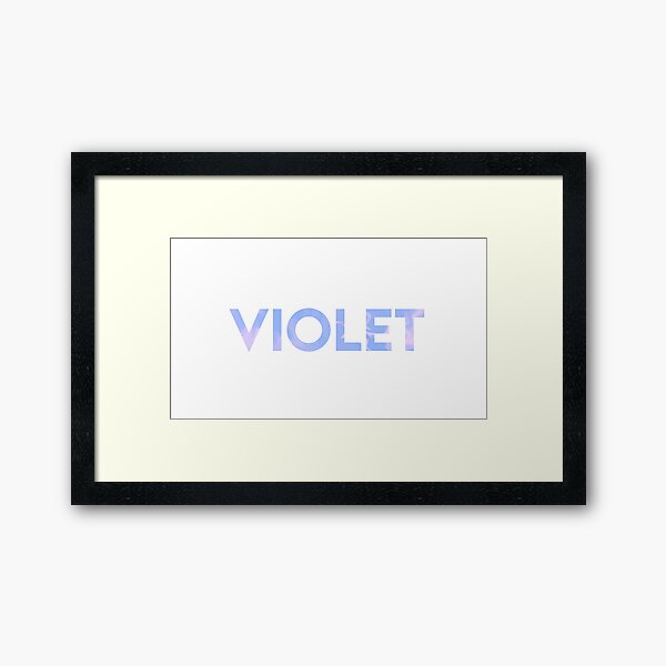 Item preview, Violet Name designed and sold by ellebackup.