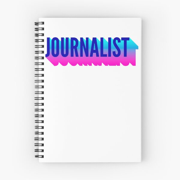 Item preview, Journalist With Long Gradient Shadow designed and sold by SVPOD.